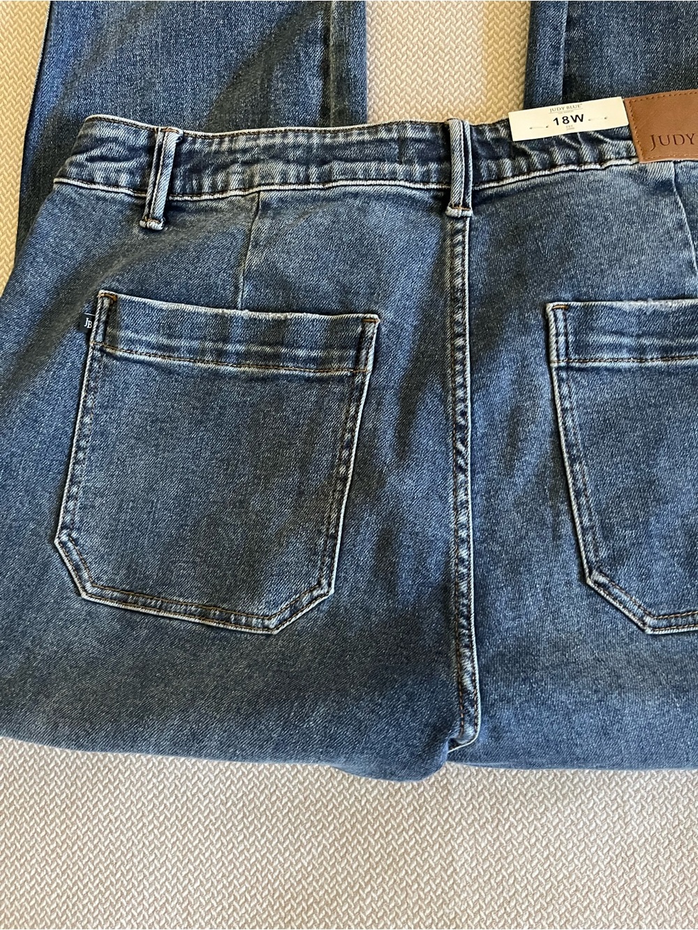 NWT Judy Blue Women's Denim Jogger Jeans Plus Size 18W- NEW - Picture 9 of 12